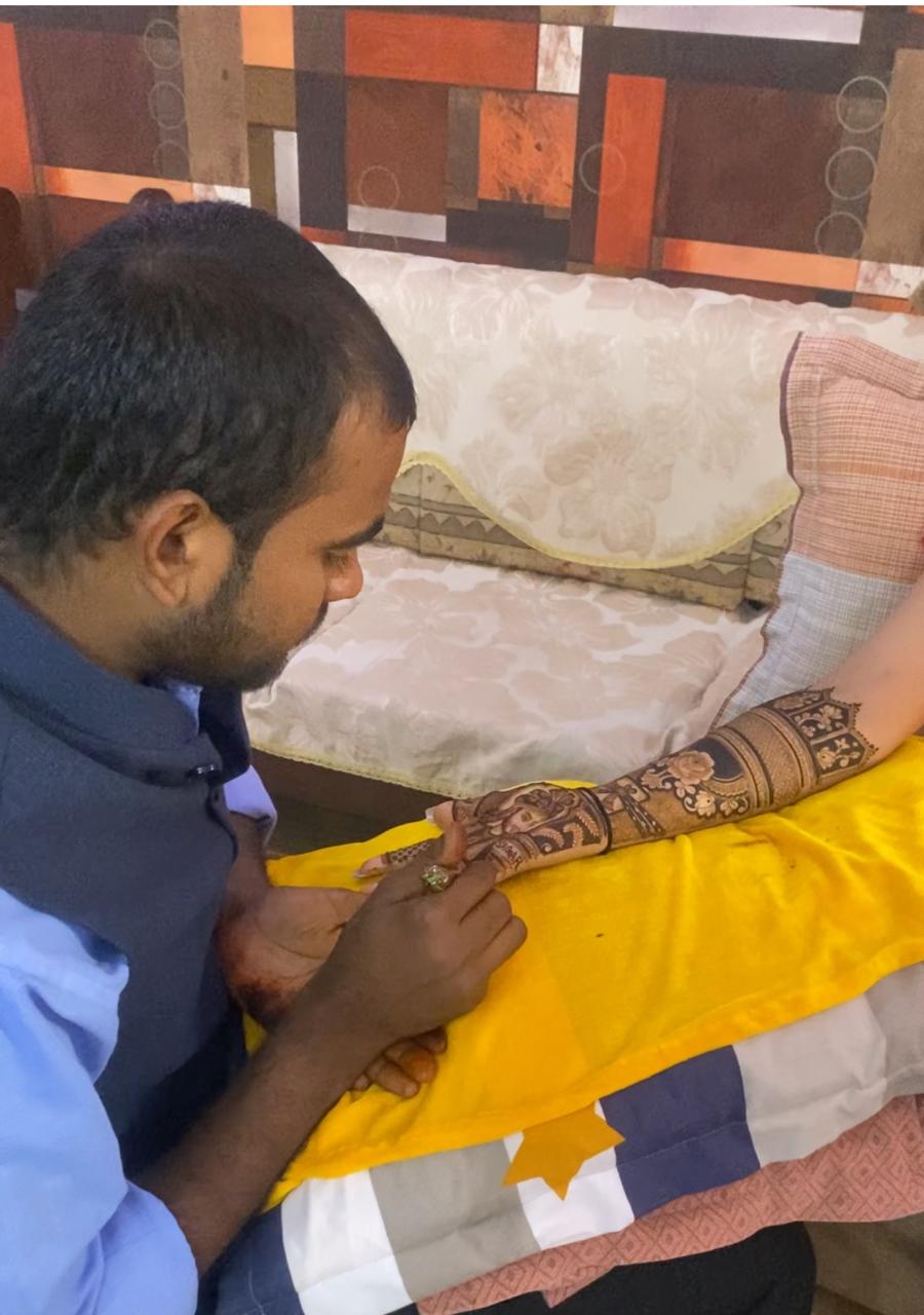Ritesh's Mehndi Journey